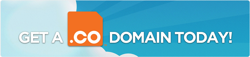 Get a .CO domain today!