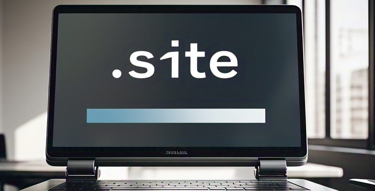 How do you register a .site domain and launch your website?